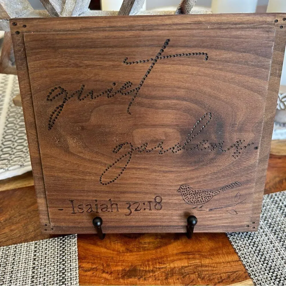 Kitchen Trivet Hot Plate Holder Hot Pad Custom Made Gift Bible Verse